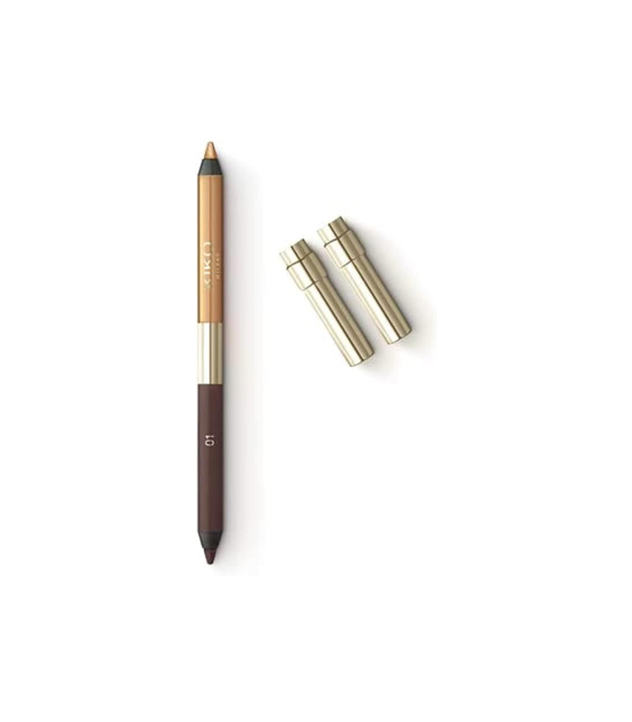 HOLIDAY FABLE LASTING DUO EYE PENCIL01-1 مداد چشم دو طرفه هالیدی فیبل کیکومیلانو - Image 1