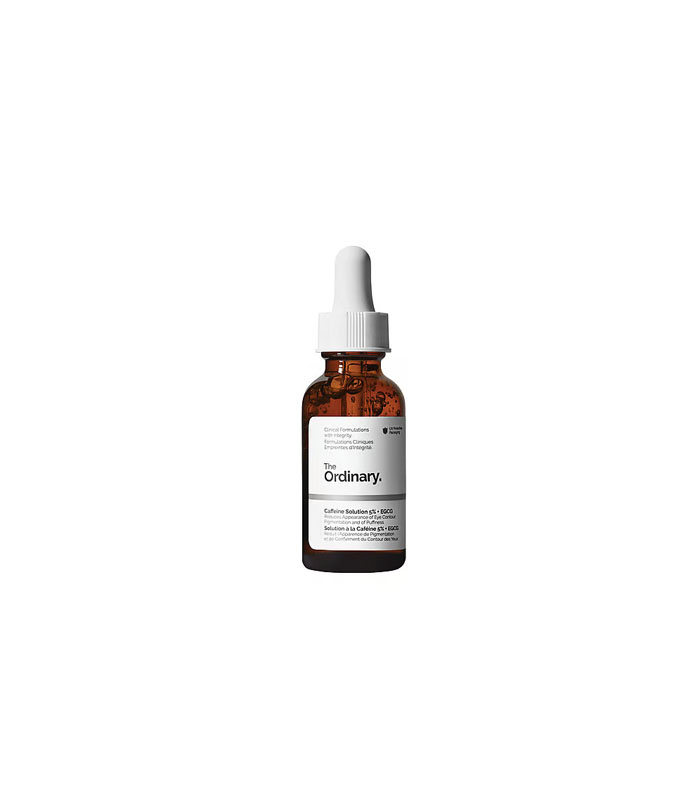 the ordinary caffeine serum dropper سرم دور چشم کافئین 5% + EGCG اوردینری حجم 30 میلیلیتر