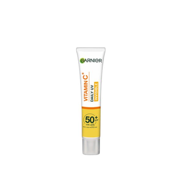 فلوئید ضد آفتاب و ضد لک گارنیر ویتامین C SPF50+ حجم ۴۰ میل