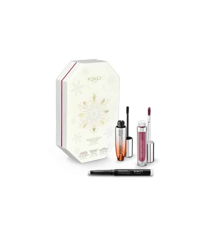 ست هدیه آرایش چشم و لب کیکو Snow-Kissed Holiday Glam-Faves