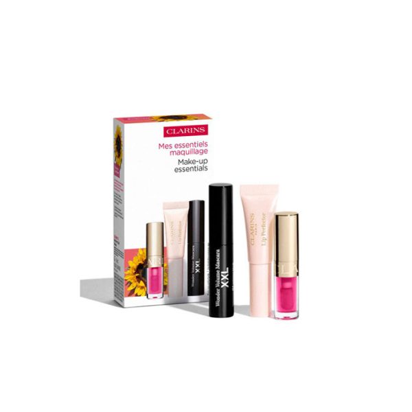 ست Make-up Essentials کلارنس با ریمل XXL، لیپ پرفکتور و روغن لب پیتایا